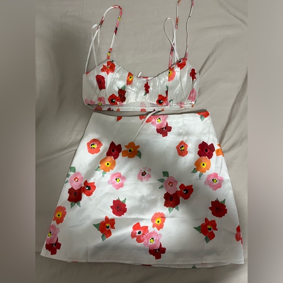 Princess Polly Stephanie Satin Set - Picture 2 of 4